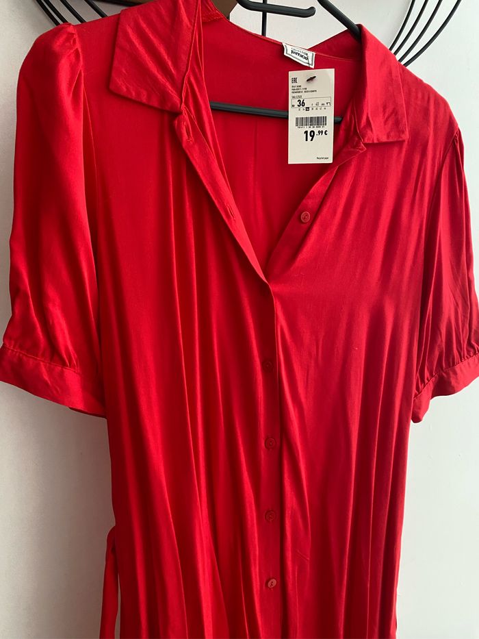 Robe fluide pimkie à boutons - photo numéro 3