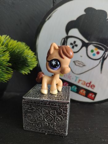 Lps00780 my Littlest Petshop LPS Pet Shop Hasbro  horse cheval 684