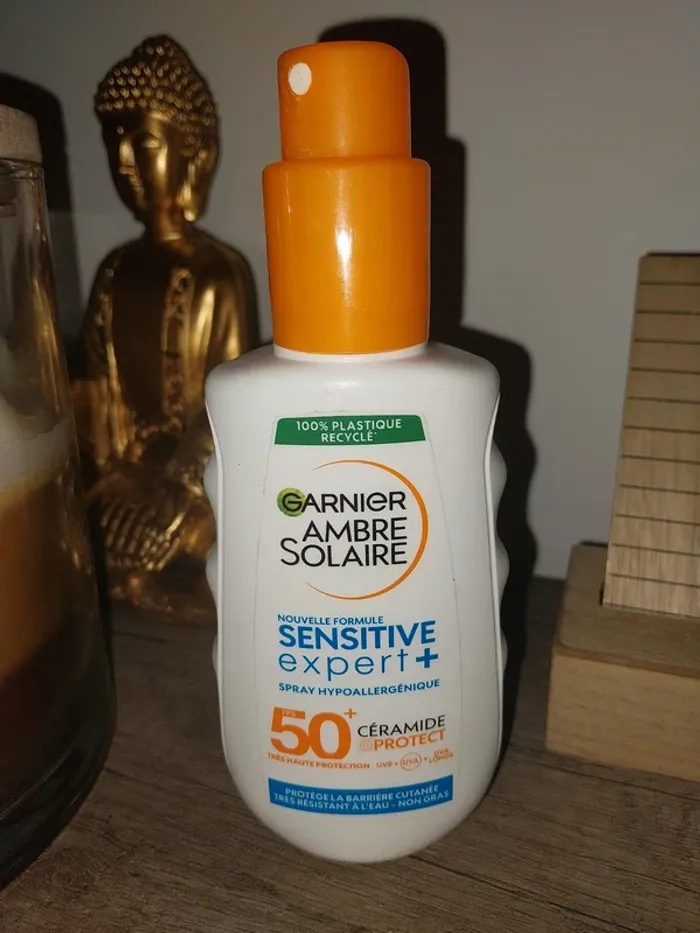 Crème solaire Garnier Sensitive expert + 50