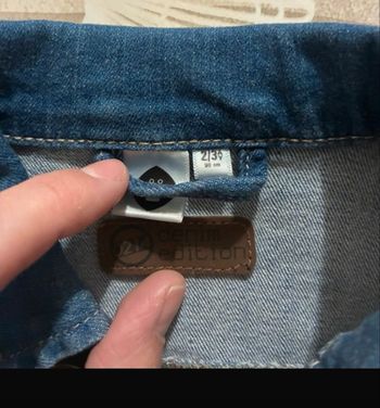 Veste en jeans mixte 