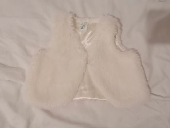 Gilet sans manches fille 3 mois