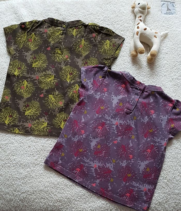 Lot de 2 T-shirt manches courtes 18 mois - photo numéro 4