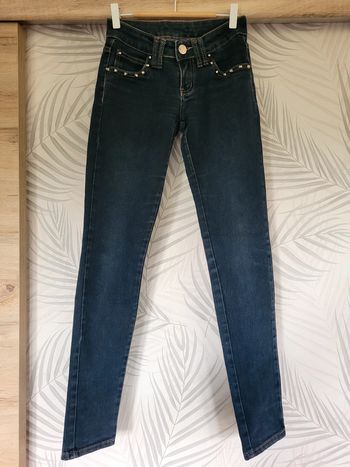 Jean femme taille 34 bleu