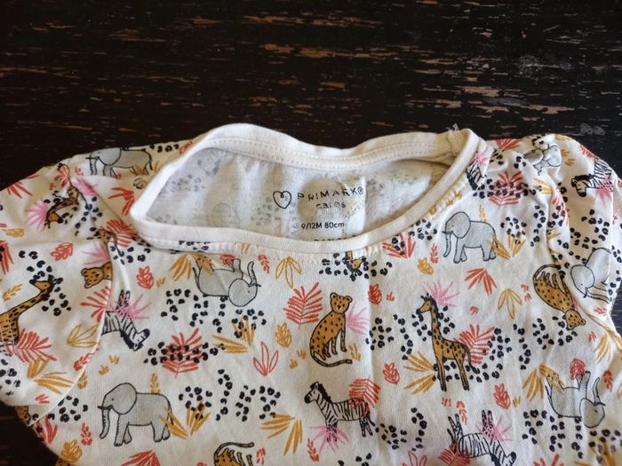 Tee-shirt MC Savane 12 mois - photo numéro 2