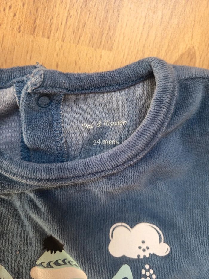 Pyjama une pièce 24 mois garçon - photo numéro 3