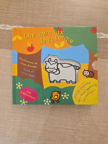 Livre les animaux de la ferme apprentissage des couleurs neuf