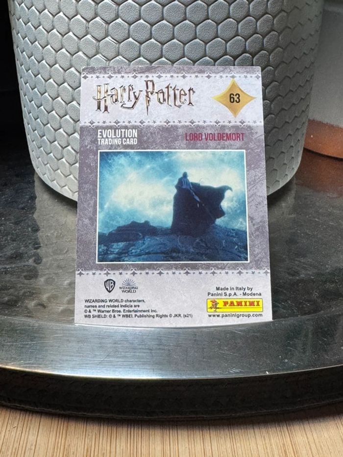 Carte Silver Harry Potter évolution trading Panini - photo numéro 2