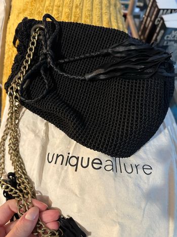 Petit sac sceau noir
