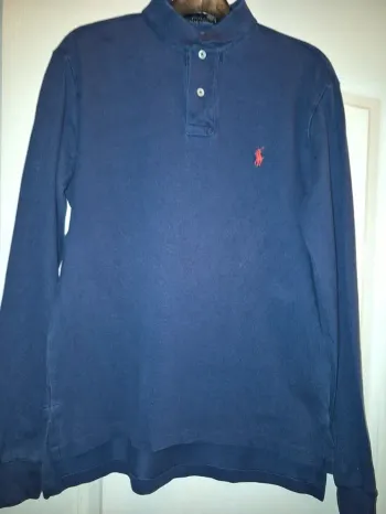 Polo manches longues ralph lauren