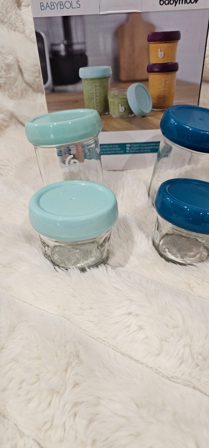 Lot de 8 pots en verre Babybols babymoov - photo numéro 2