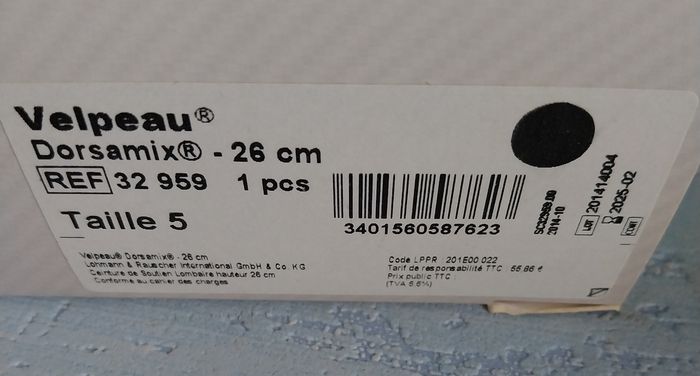Velpeau Dorsamix 26 cm - photo numéro 3