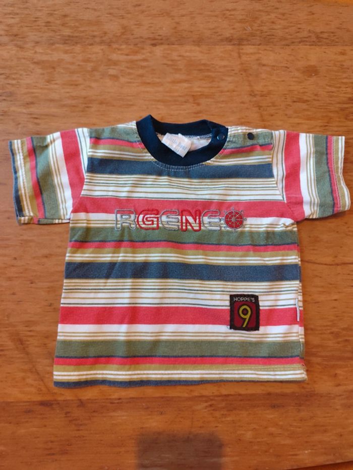 Lot de 5 tee shirts courtes manches taille 12mois divers marques - photo numéro 4