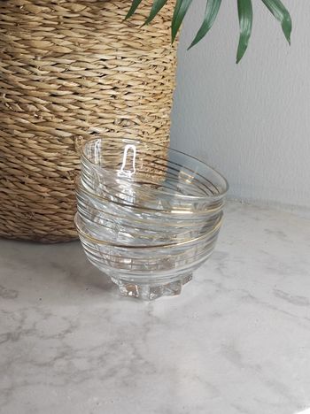 Verres à champagne année 50