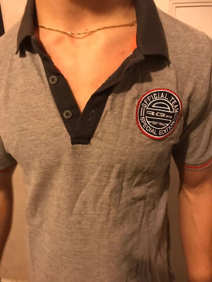 T-shirt/Polo gris RG512 taille M édition limité - photo numéro 6