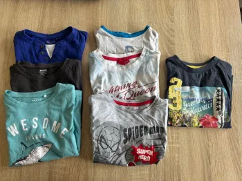 Lot de 7 t-shirts