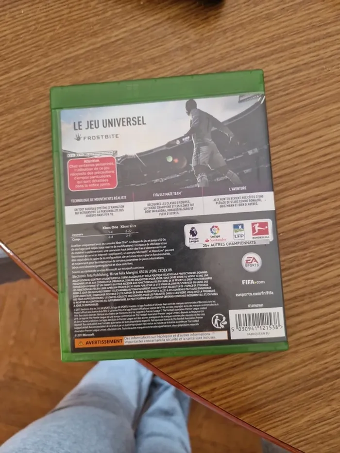 Jeu XBox One "Fifa 18" - photo numéro 2