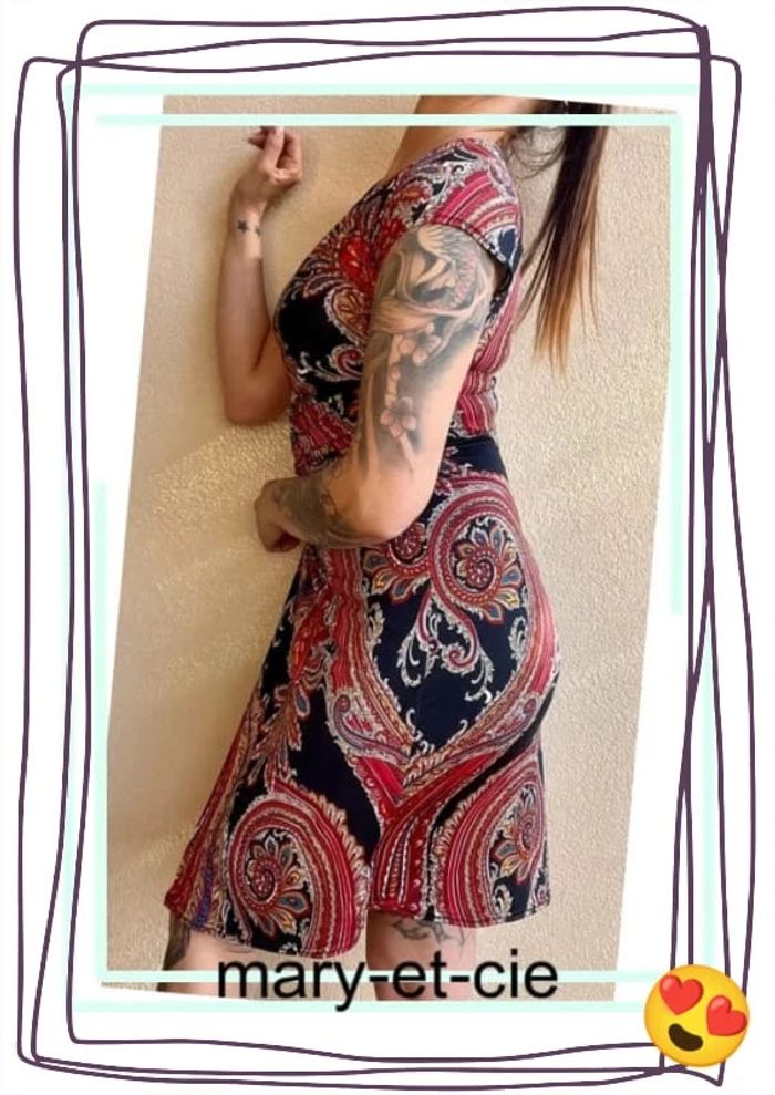 SOLDÉ - Robe fluide taille 38 - Morgan - photo numéro 5