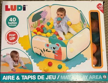 Piscine à balle + tapis