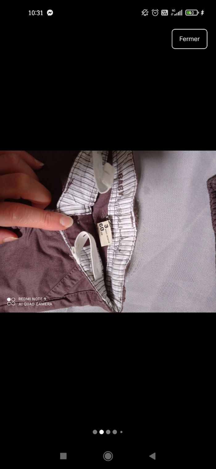 petit ensemble marron - photo numéro 2