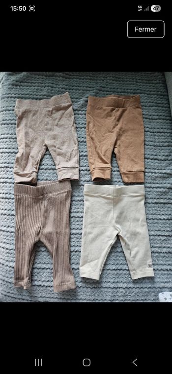 Lot pantalon 