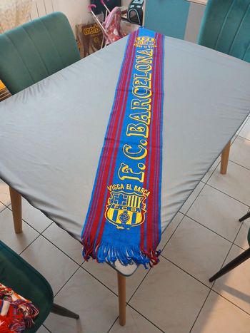 Ancienne écharpe FC Barcelone Barcelona Espagne espana