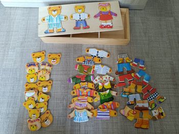 Puzzle ours à habiller