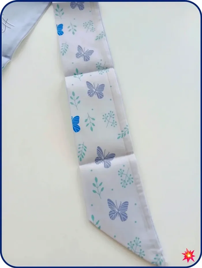 Foulard cheveux papillon femme – tendance, léger et stylé - photo numéro 3