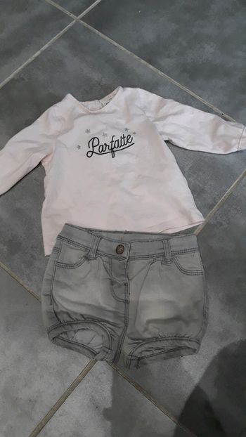 Ensemble tape à l'oeil taille 6 mois