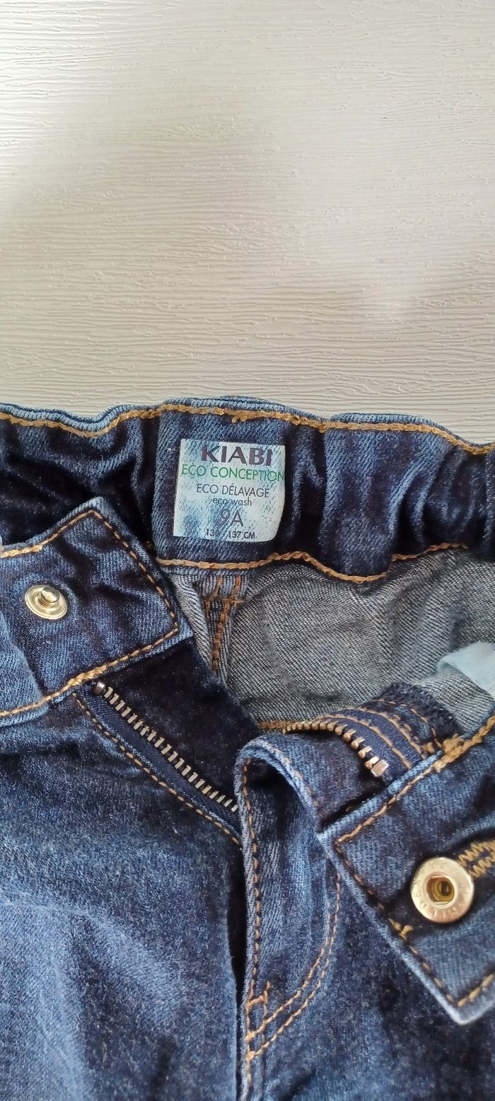 Pantalon jeans réglable garçon 9ans kiabi - photo numéro 4