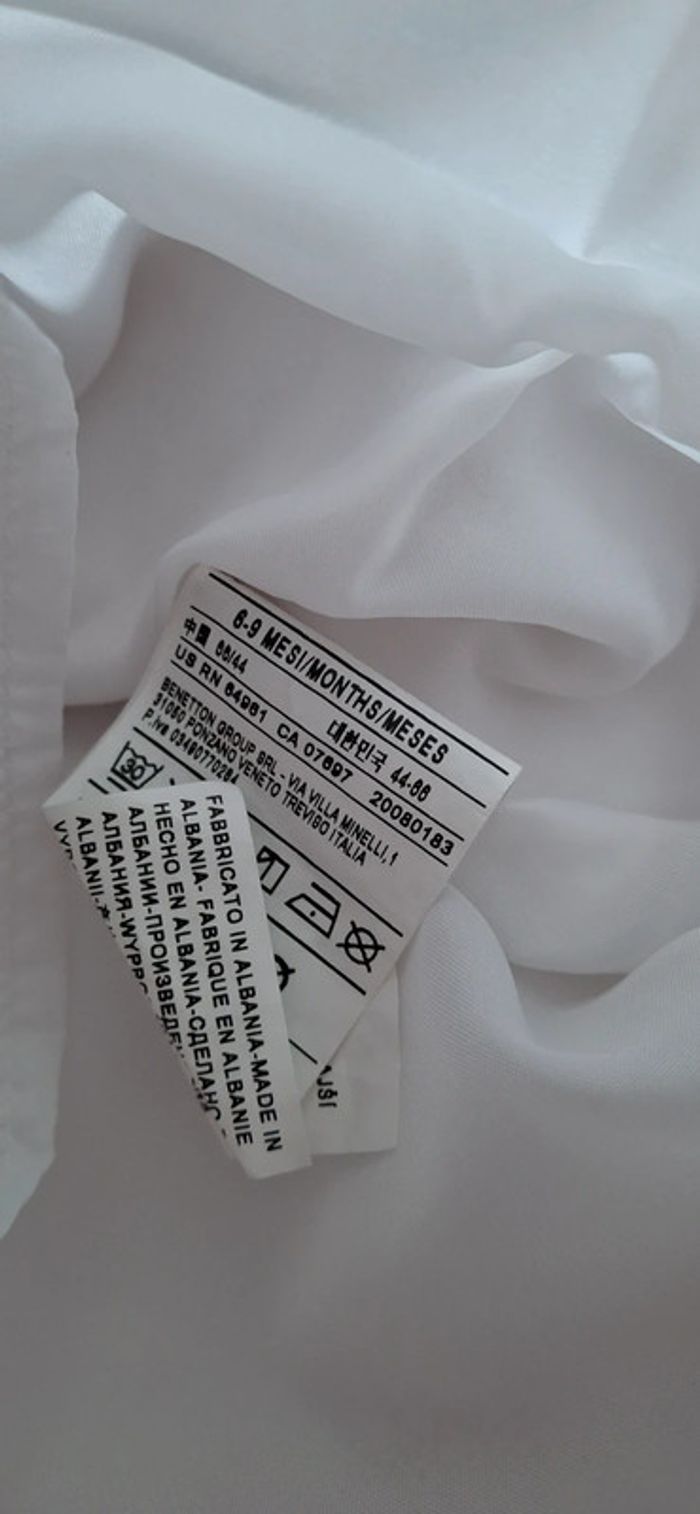 Robe Benetton taille 6 mois - photo numéro 5