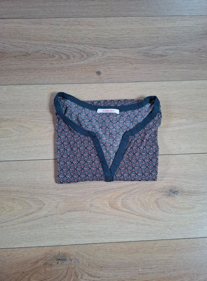 T-shirt à manche Camaïeu Taille S.
