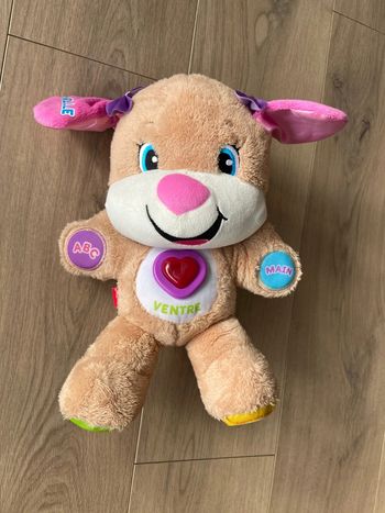 Peluche interactive SIS Éveil Progressif Fisher Price