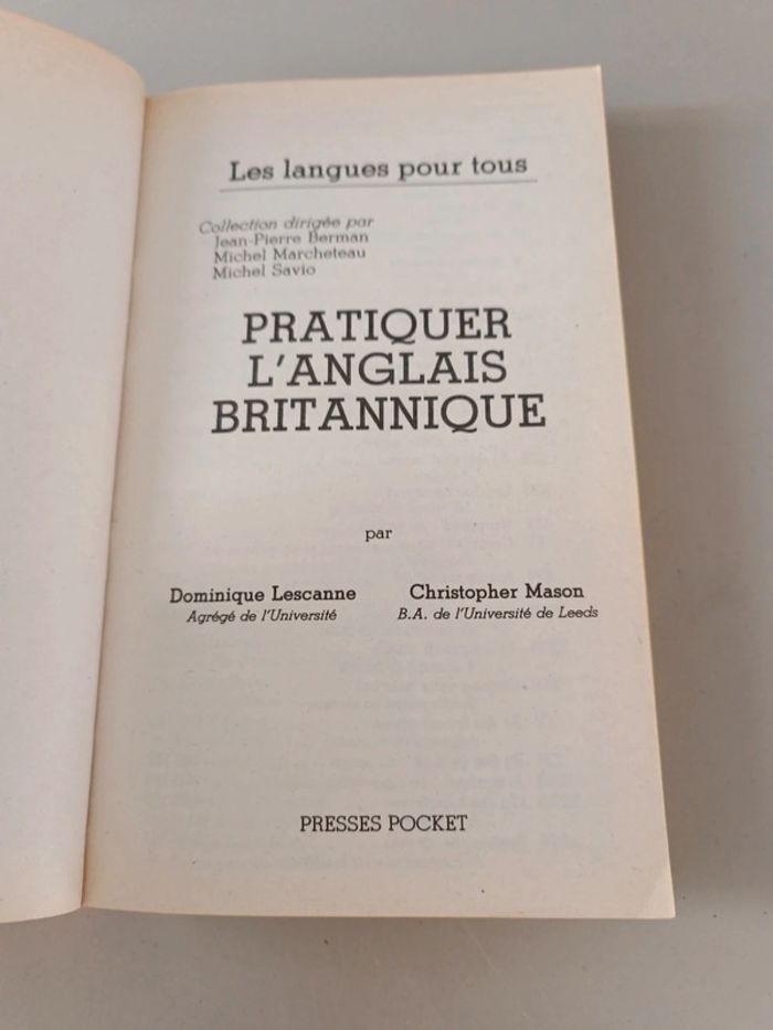 Anglais pratiquer perfectionnement pour maîtriser la langue et son environnement - photo numéro 4