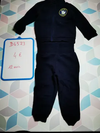 D4573 - ensemble garçon 12 mois