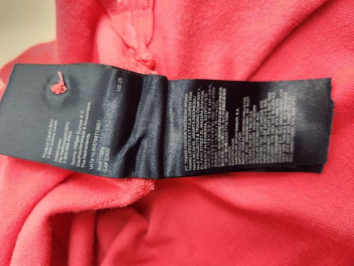 Polo Tommy Hilfiger Femme Rose Manches Courtes - Taille XL (Slim Fit) - photo numéro 7