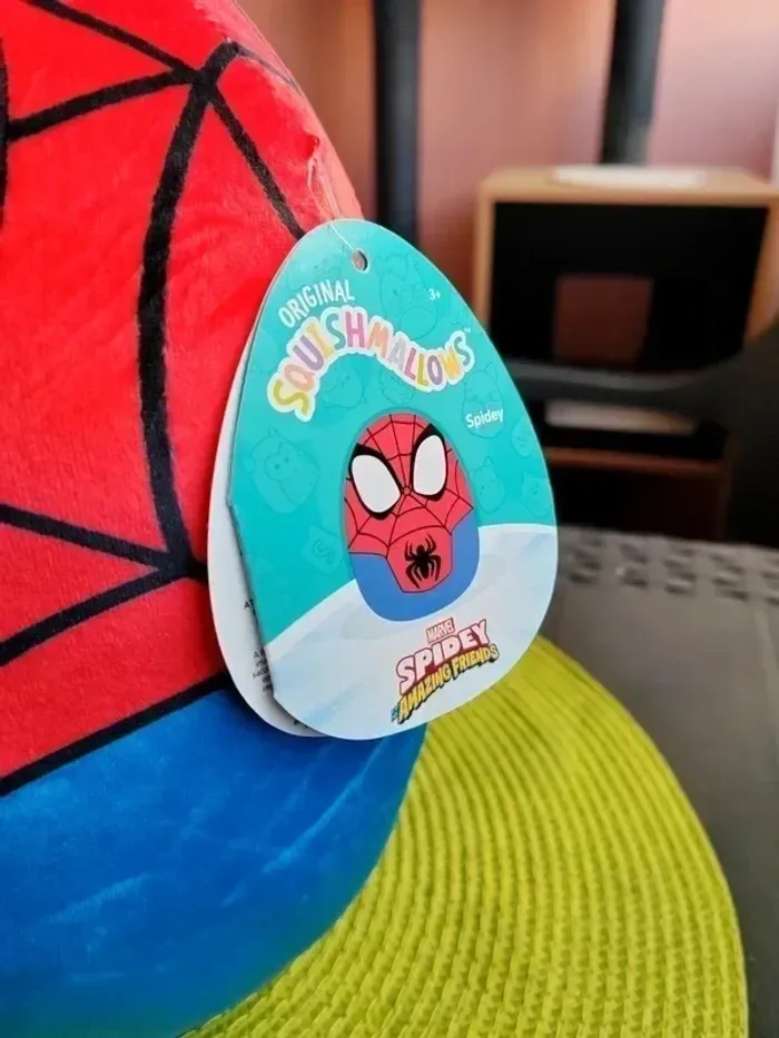 Grande peluche Marvel, Spiderman - Squishmallows / Spidey - photo numéro 2