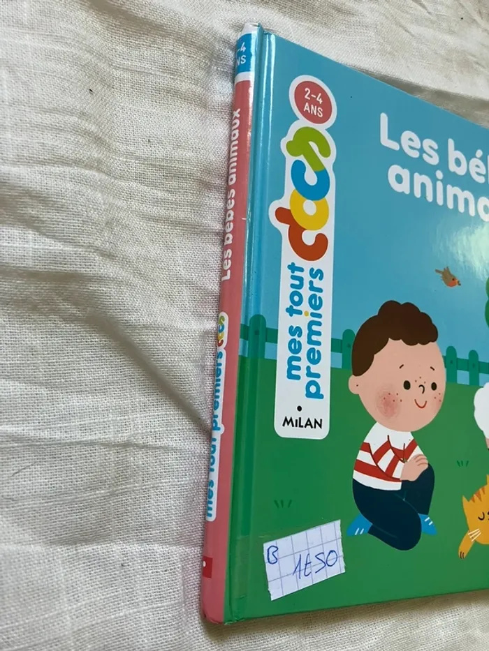 Livre enfant – Les bébés animaux (édition Milan, Les tout premiers docs) - photo numéro 2