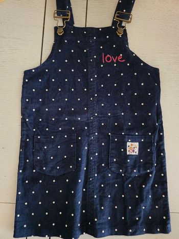 Robe salopette 6 ans lili marelle