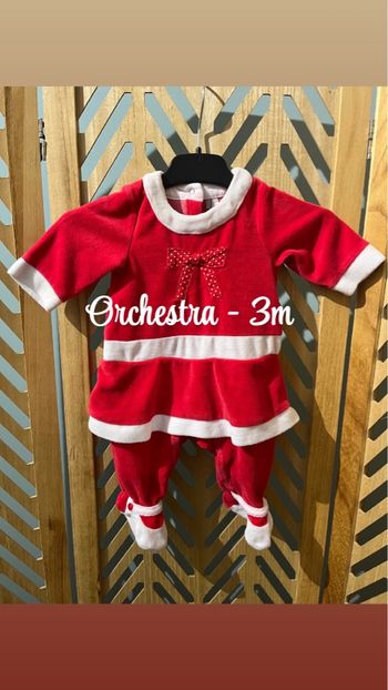 Pyjama Noël bébé fille 3m