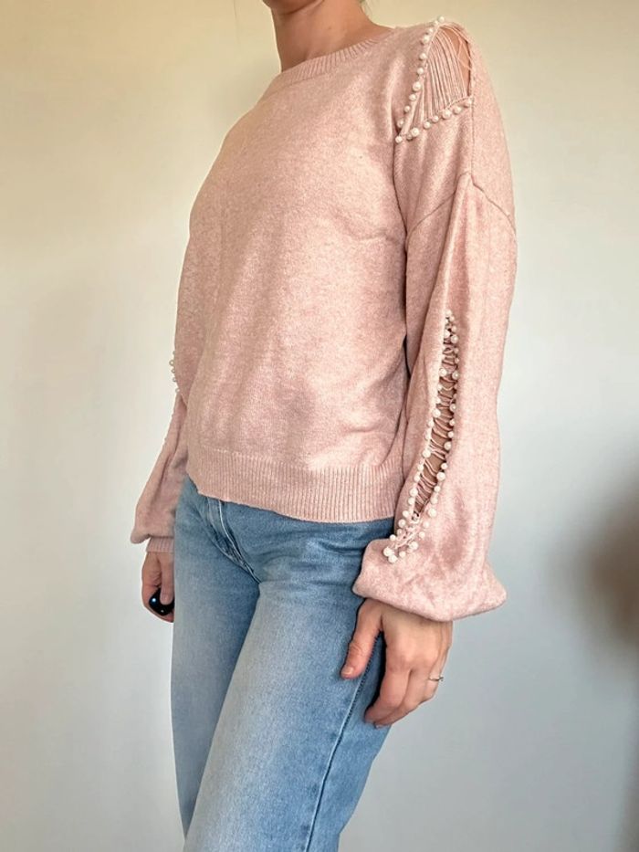 J&H Fashion Pull vieux rose – Taille 40/42 – Très bon état - photo numéro 8