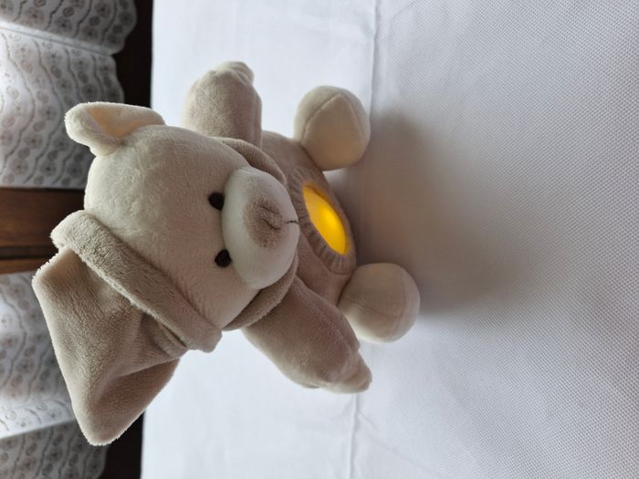 Ourson lumineux Atmosphera for Kids Beige écru