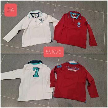 Polos manches longues