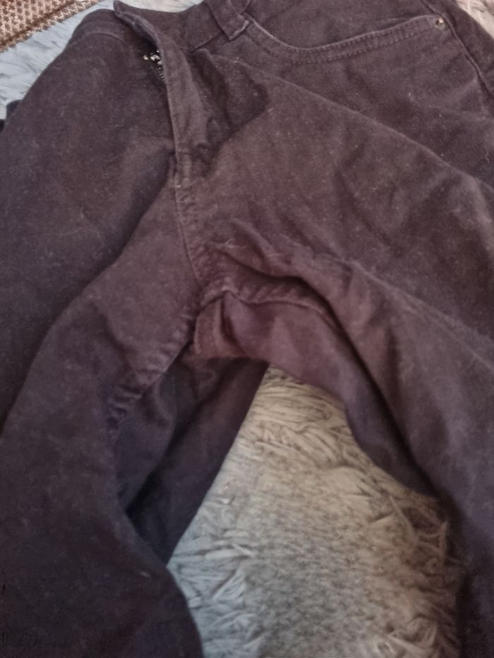 Bermuda en jean noir 16ans comme neuf - photo numéro 6