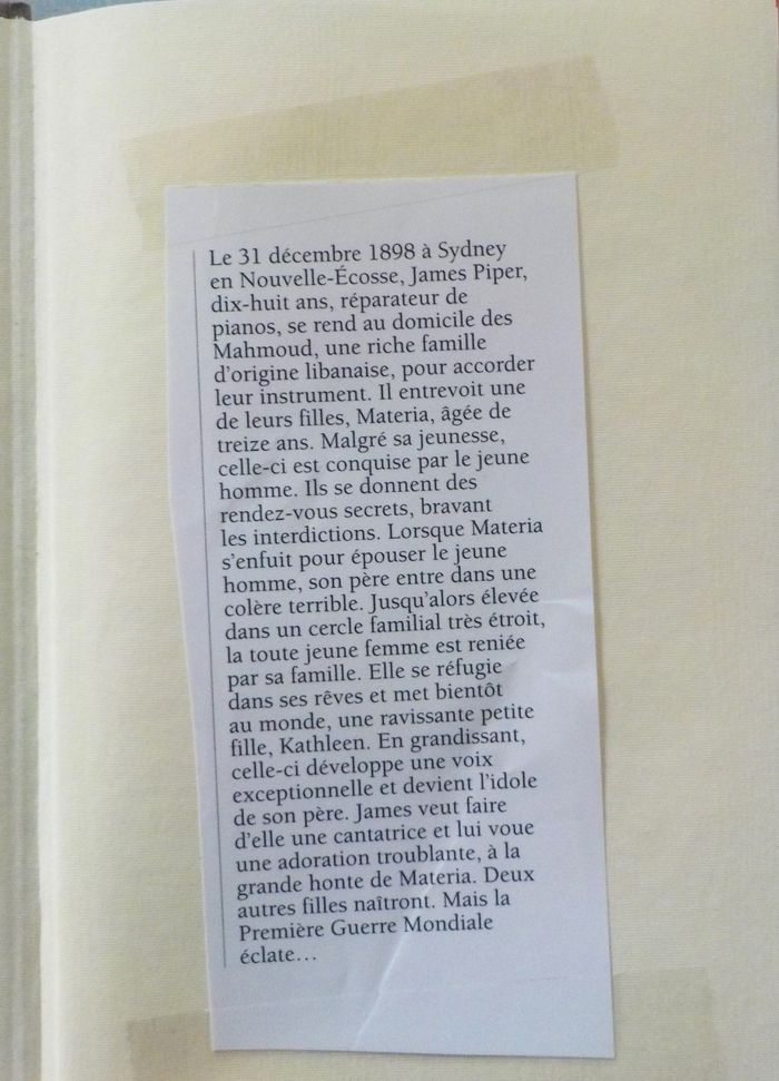 Un parfum de cèdre de Ann-Marie MACDONALD Ed. France Loisirs - photo numéro 2