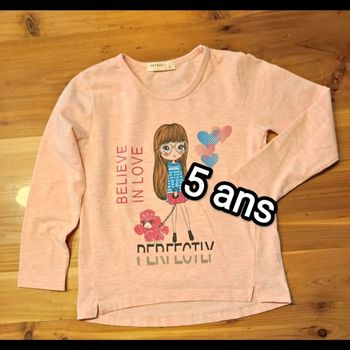 T shirt manches longues Breeze 5 ans 