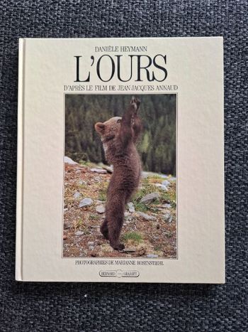 Livre L'ours de Danièle Heymann en très bon état