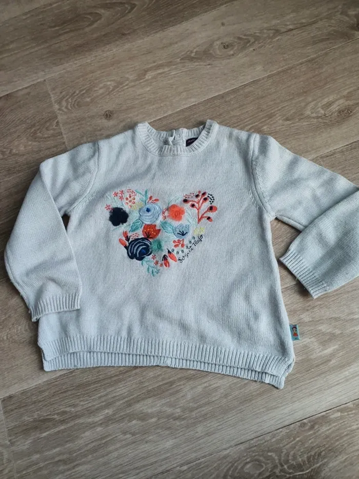 Pull gris Sergent Major taille 4 ans