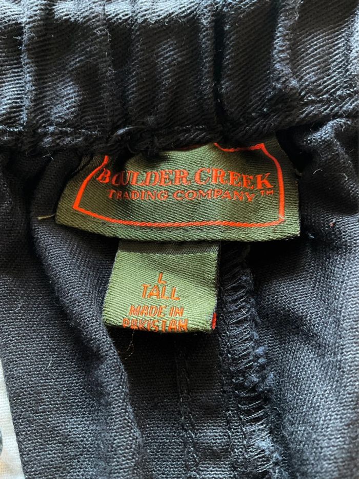 Short cargo noir pour homme Boulder Creek taille L 418 - photo numéro 8