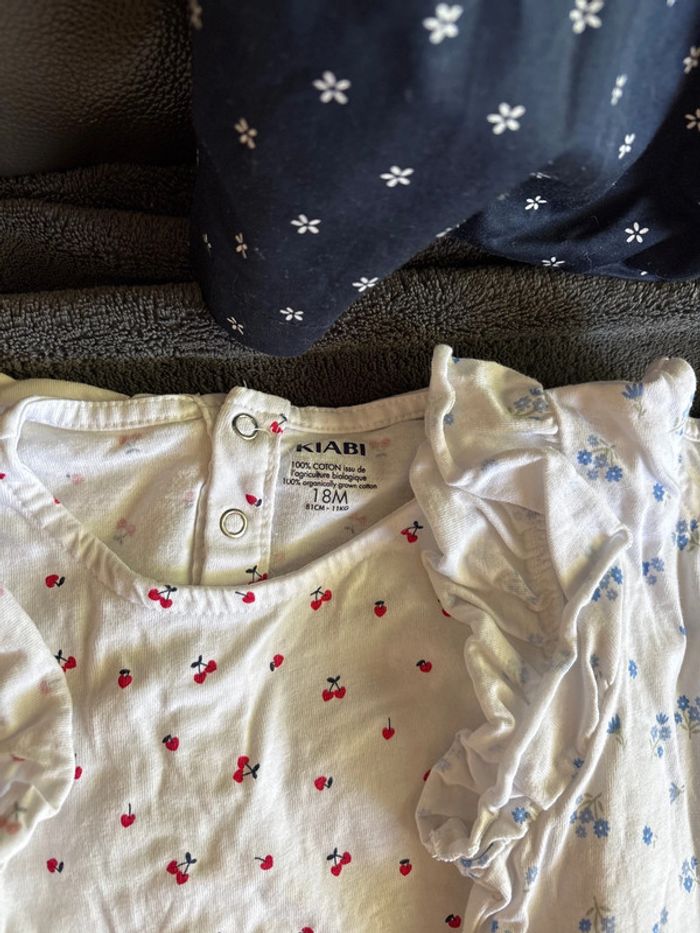 Lot de 7 vêtements Kiabi en 18 mois - photo numéro 2