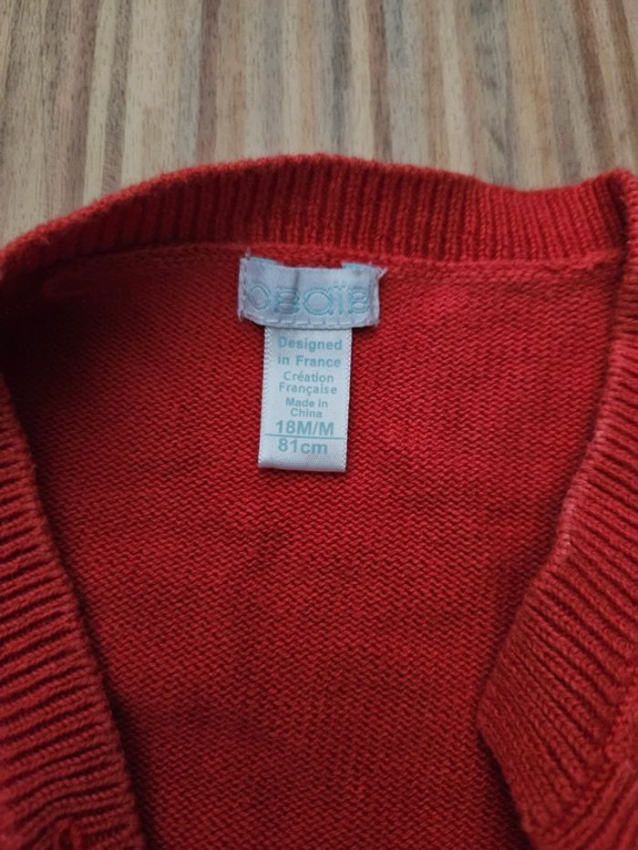 Cache cœur taille 18 mois - photo numéro 2